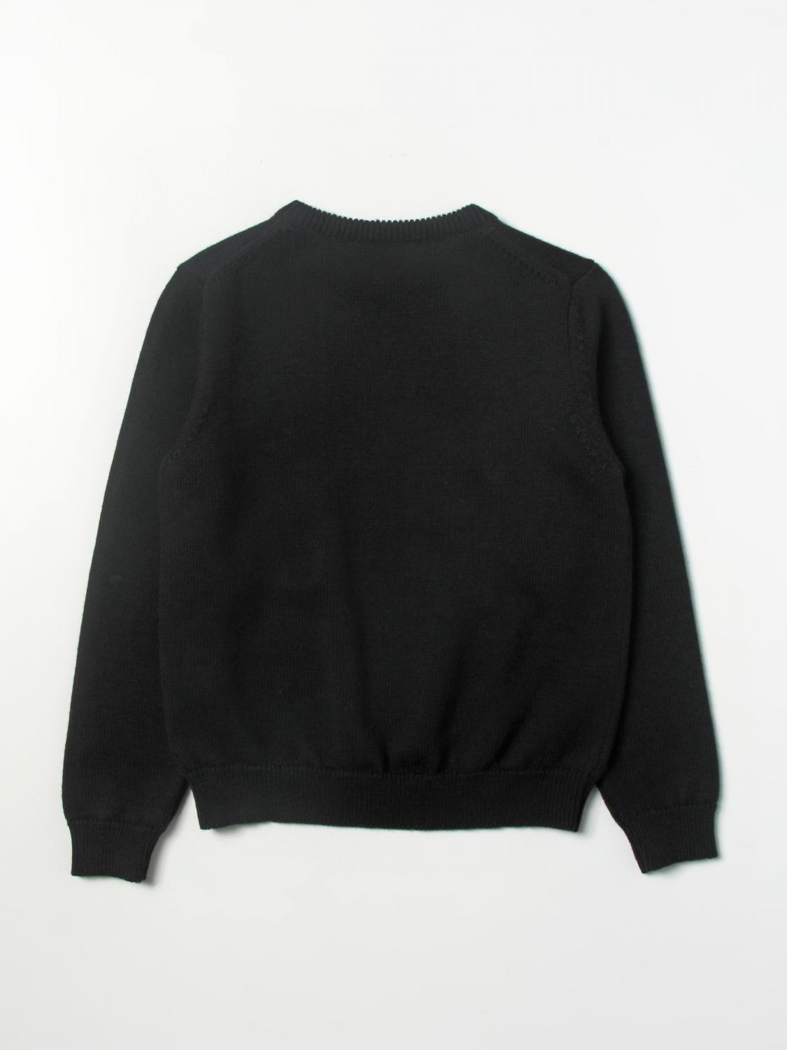 VERSACE MAGLIA: Sweater kids Versace Young, Black - Img 2
