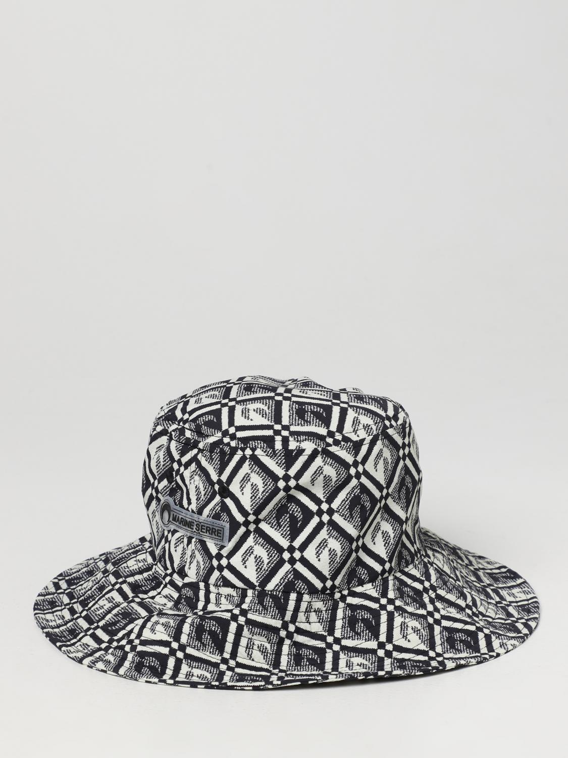 MARINE SERRE HAT: Hat women Marine Serre, Black - Img 1
