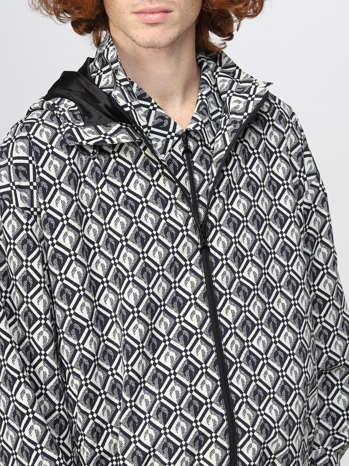 MARINE SERRE JACKET: Jacket men Marine Serre, Black - Img 5