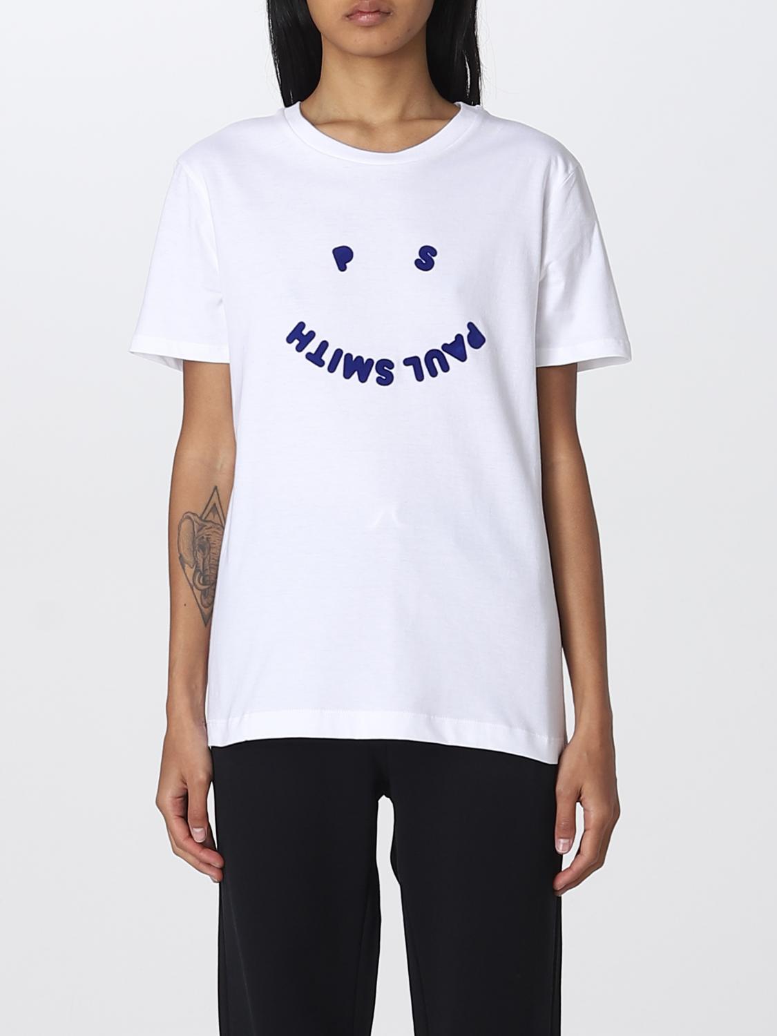 PS PAUL SMITH T-SHIRT: T-shirt femme Ps Paul Smith, Blanc - Img 1