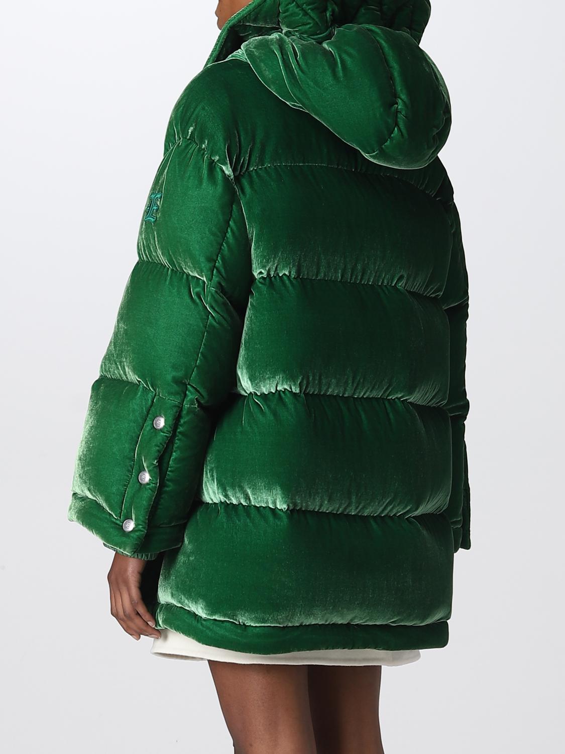 ERMANNO SCERVINO: Jacket women - Green | Ermanno Scervino ERMANNO SCERVINO: Jacket women - Green | Ermanno Scervino