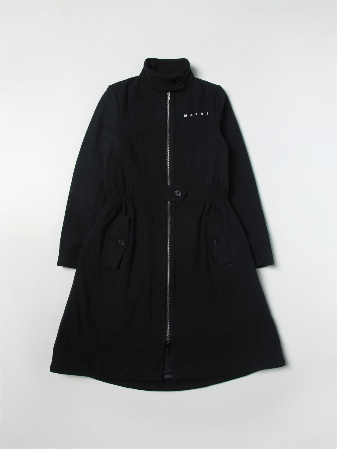 MARNI ABRIGO: Chaqueta niños Marni, Azul Oscuro - Img 1