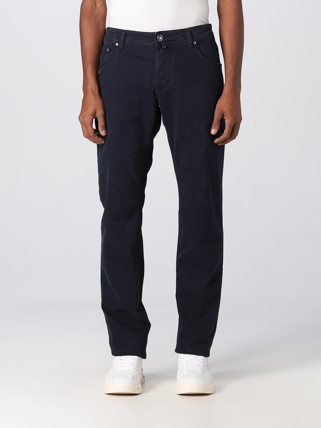 Jacob Cohen Blue Cotton Chino Pants