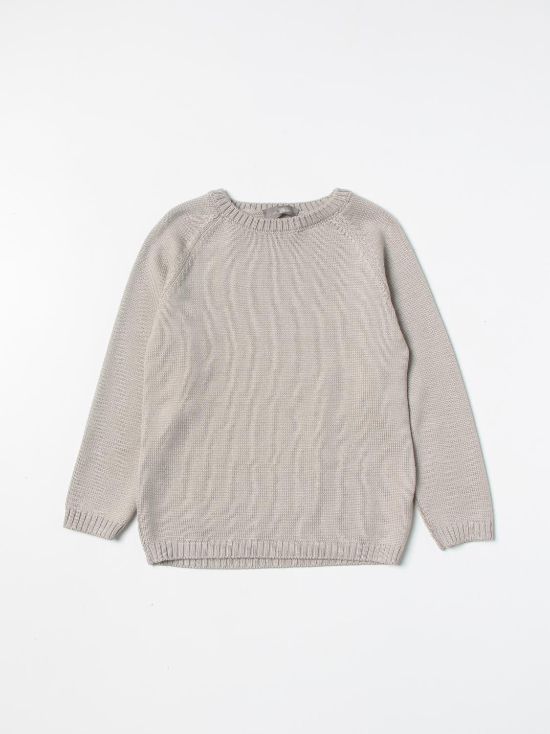 LITTLE BEAR SWEATER: Sweater kids Little Bear, Dove Grey - Img 1