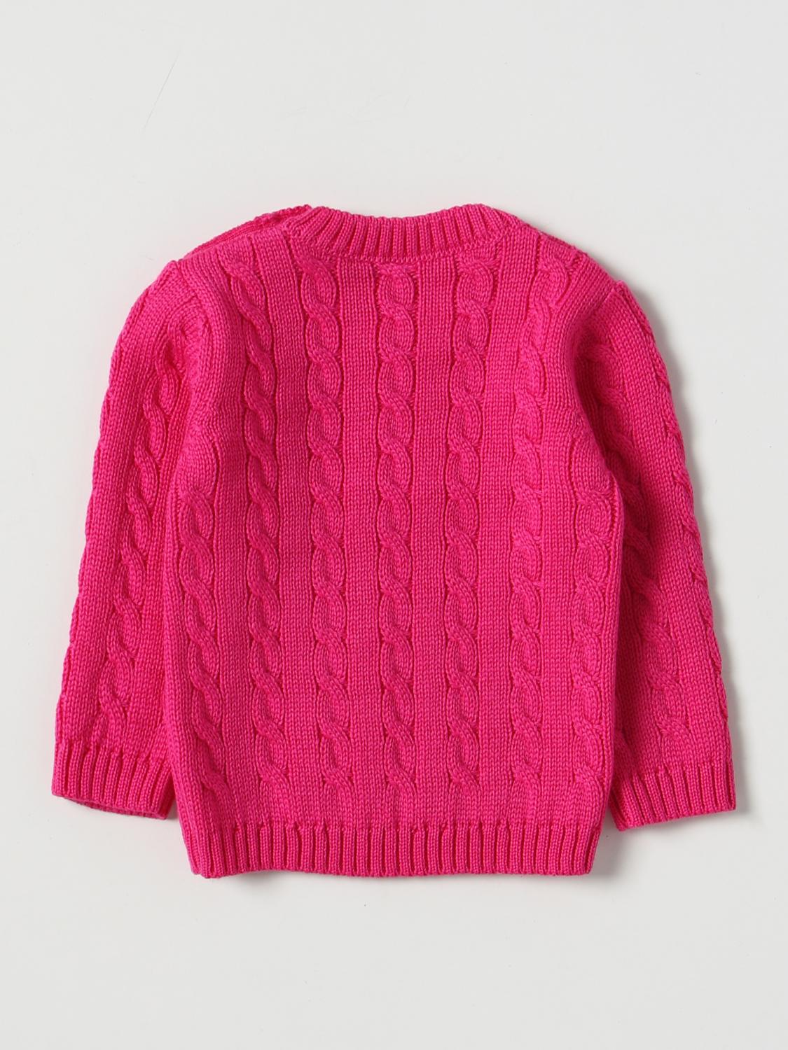 LITTLE BEAR SWEATER: Sweater kids Little Bear, Fuchsia - Img 2