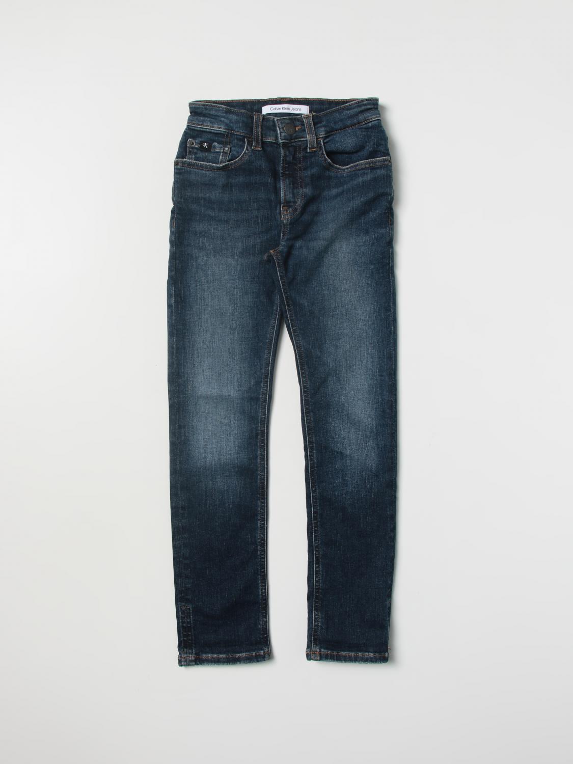 CALVIN KLEIN JEANS JEANS: Vaquero niños Calvin Klein Jeans, Azul Oscuro - Img 1