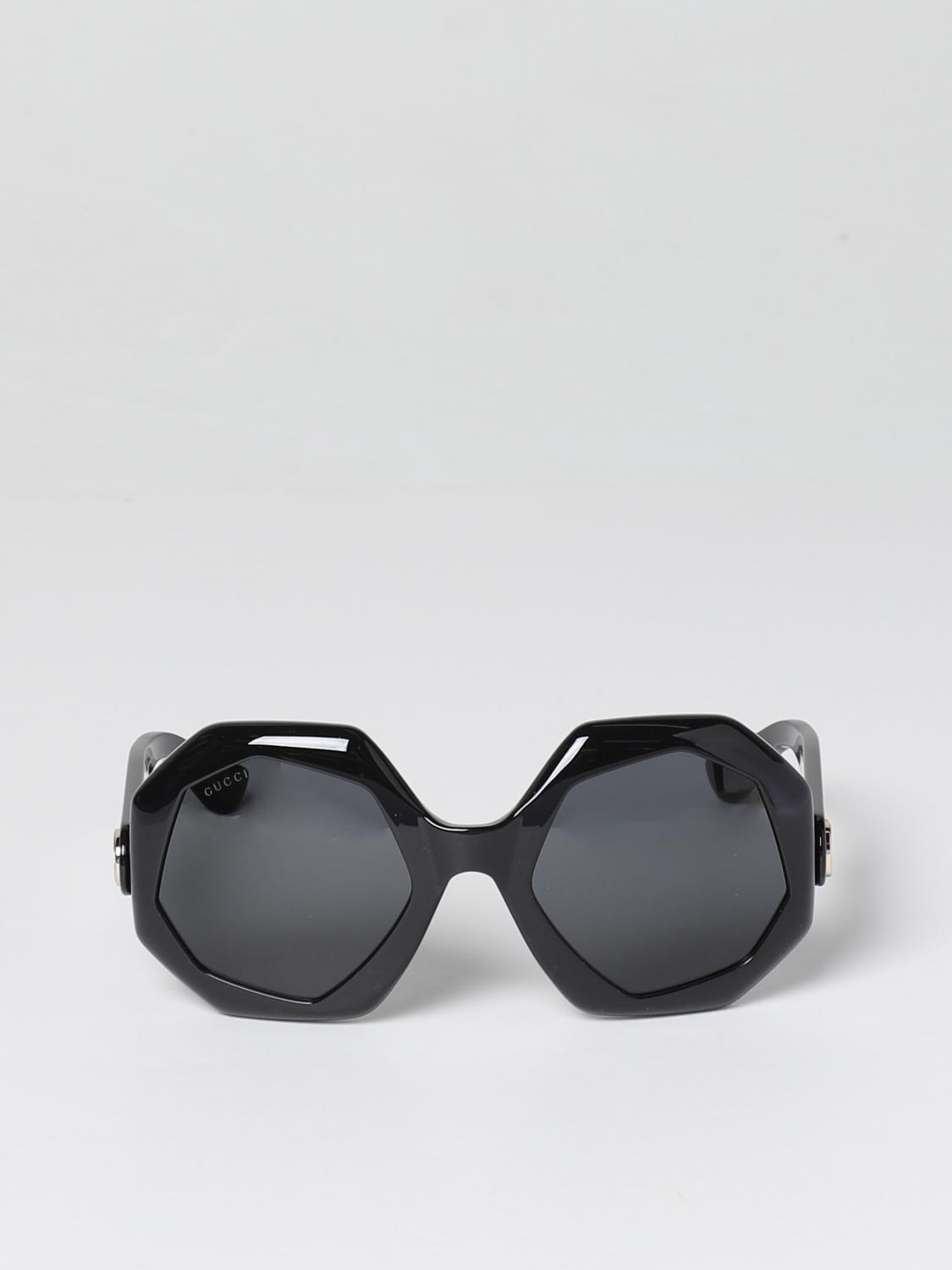 GUCCI SUNGLASSES: Glasses women Gucci, Black - Img 2