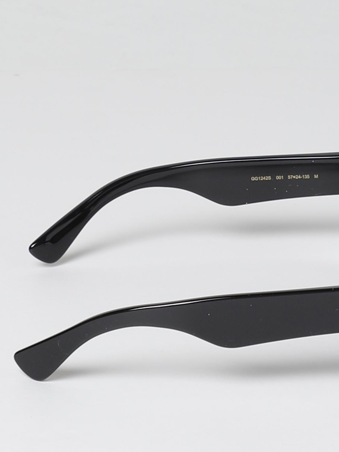 GUCCI SUNGLASSES: Glasses women Gucci, Black - Img 3