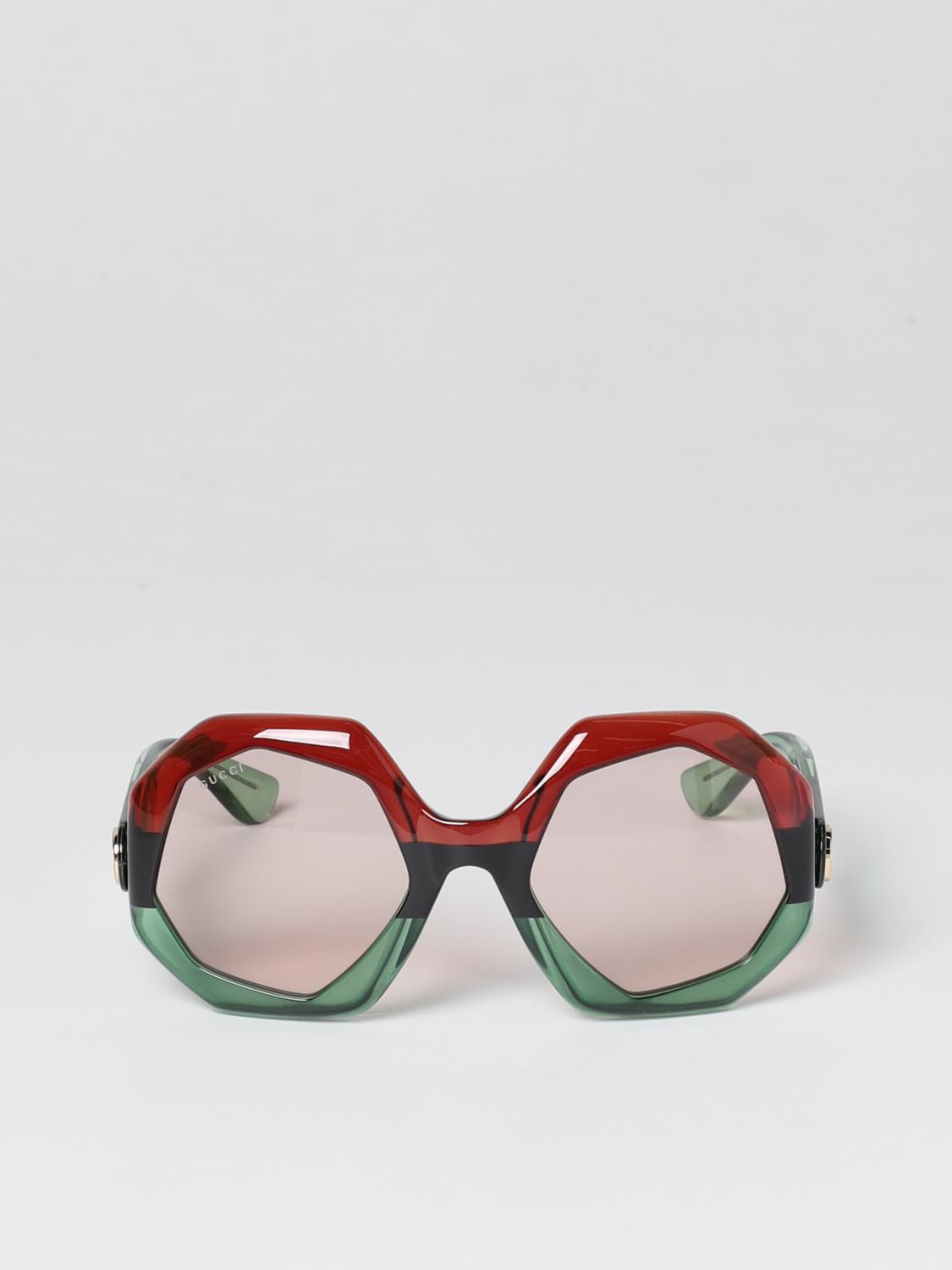 GUCCI SONNENBRILLE: Brille damen Gucci, Grün - Img 2