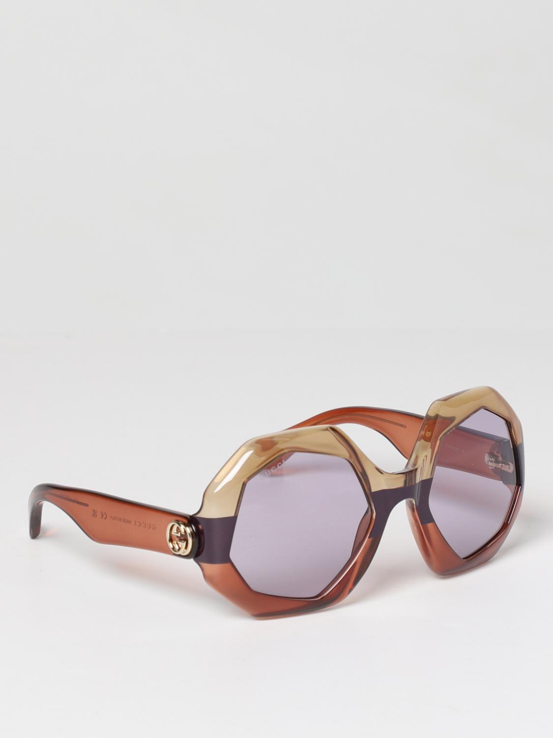 GUCCI GAFAS DE SOL: Gafas mujer Gucci, Marrón - Img 1