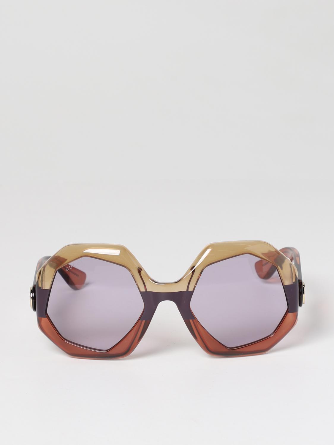 GUCCI GAFAS DE SOL: Gafas mujer Gucci, Marrón - Img 2