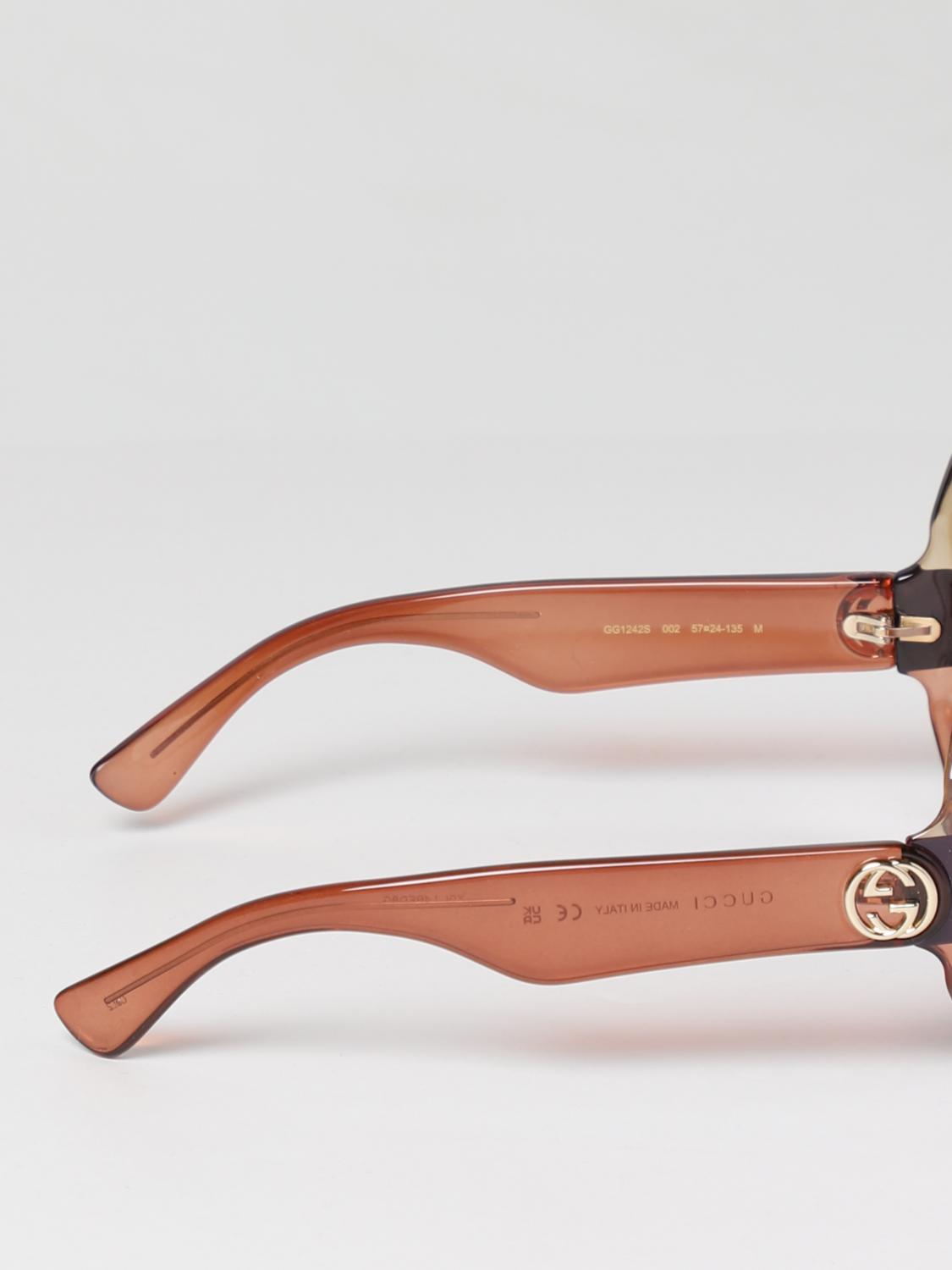 GUCCI GAFAS DE SOL: Gafas mujer Gucci, Marrón - Img 3