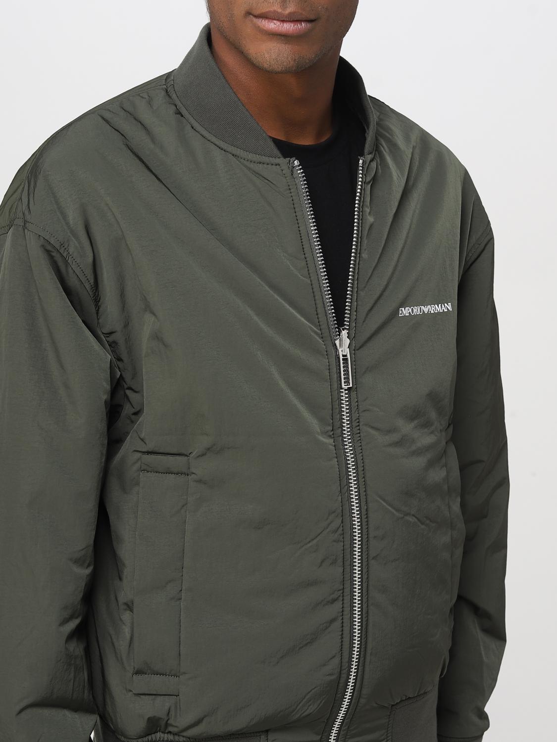 EMPORIOARMANI ジャケット 日本未発売】 Black Armani Emporio Hooded Jacket Blouson
