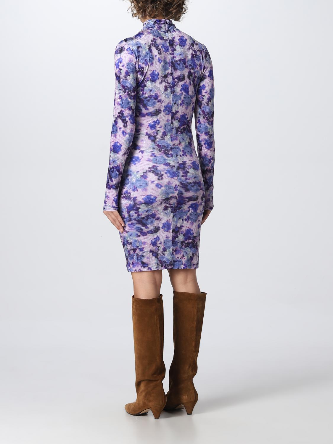 ワンピース ISABEL MARANT Woman Dress Violet RO226022H024I 86PE Isabel Marant Outlet: Dress women - Violet | Isabel Marant
