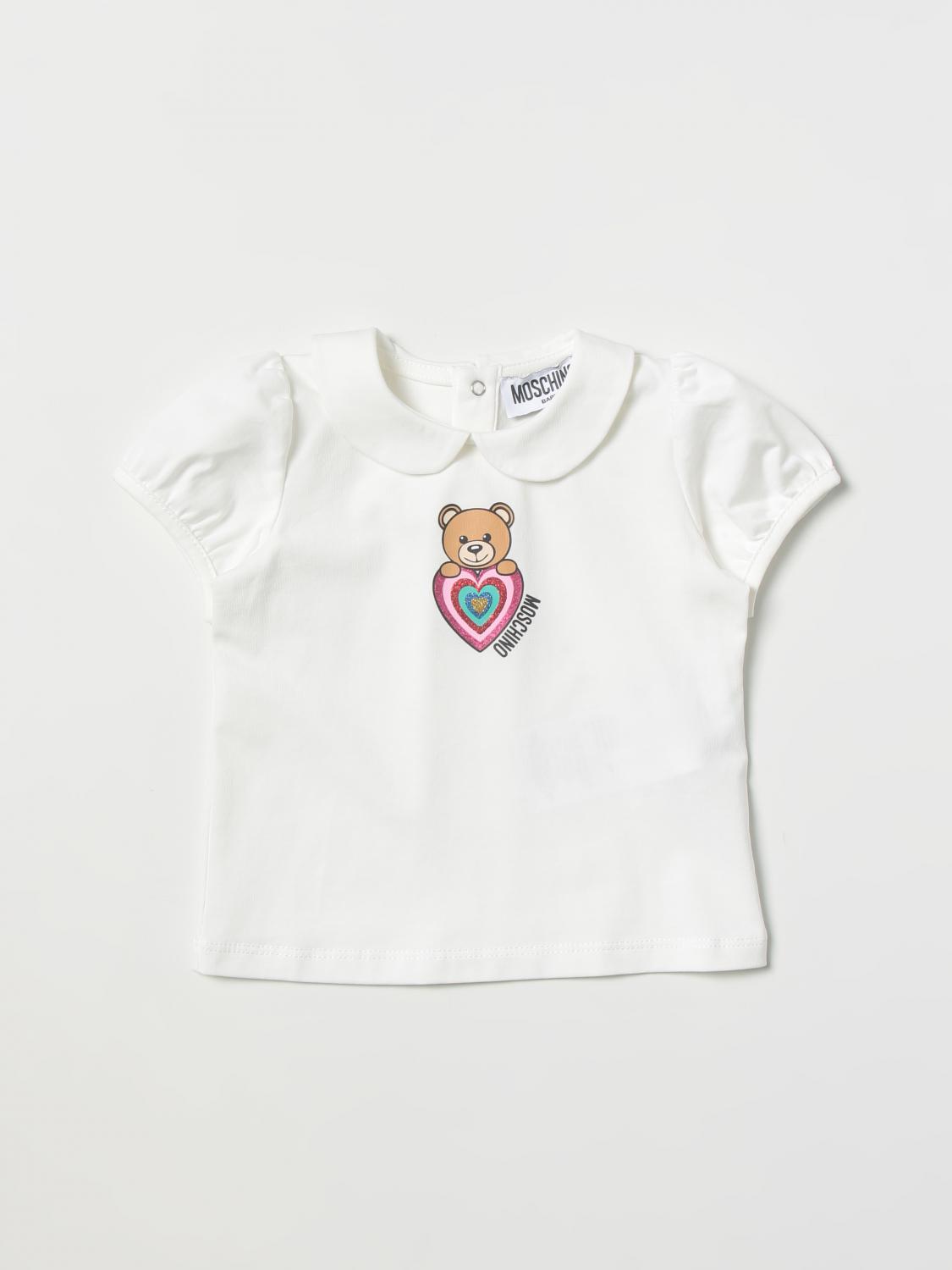 Moschino T-shirt neonato MMO005