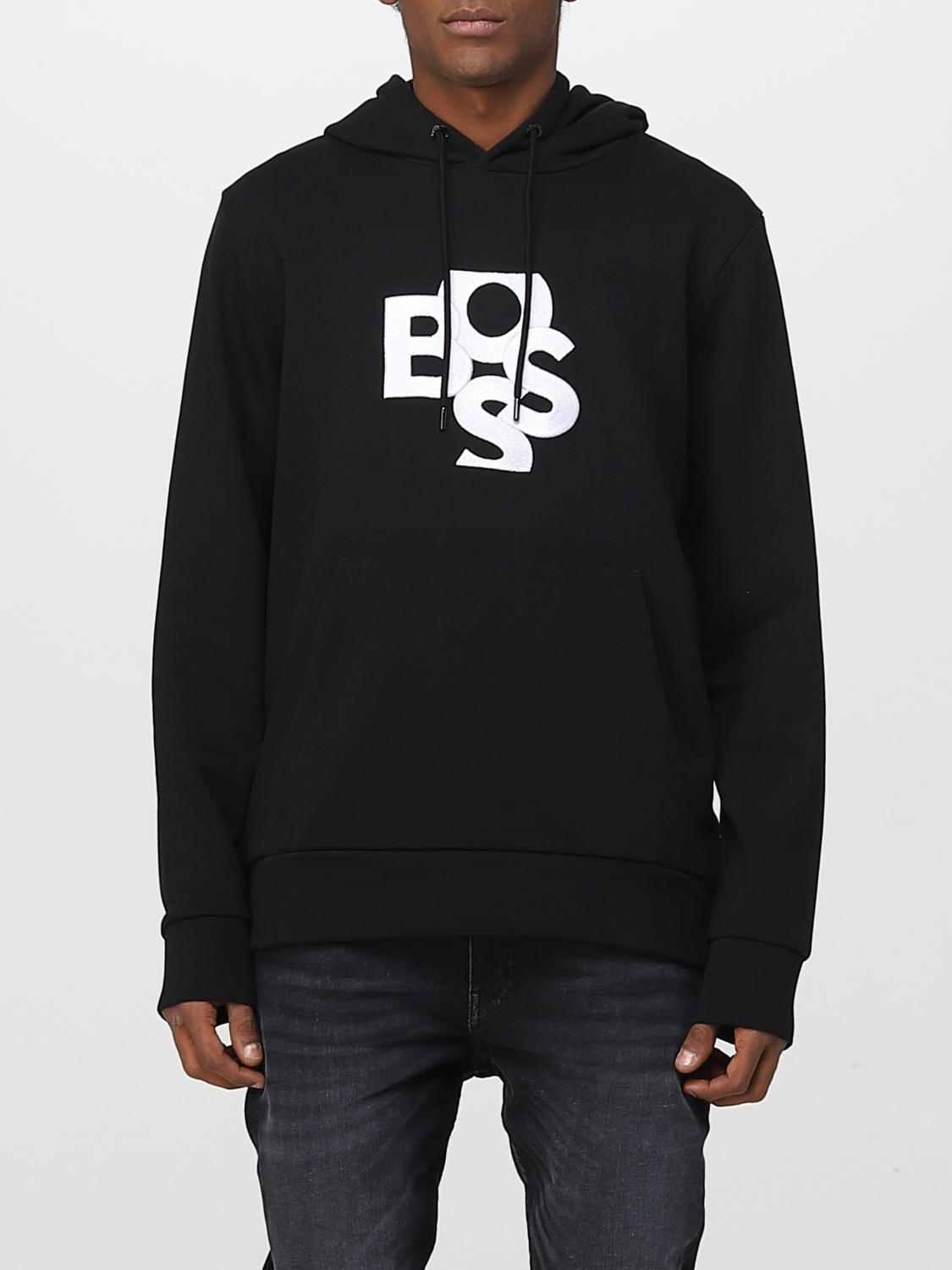 BOSS SWEATSHIRT: Sweatshirt men Boss, Black - Img 1