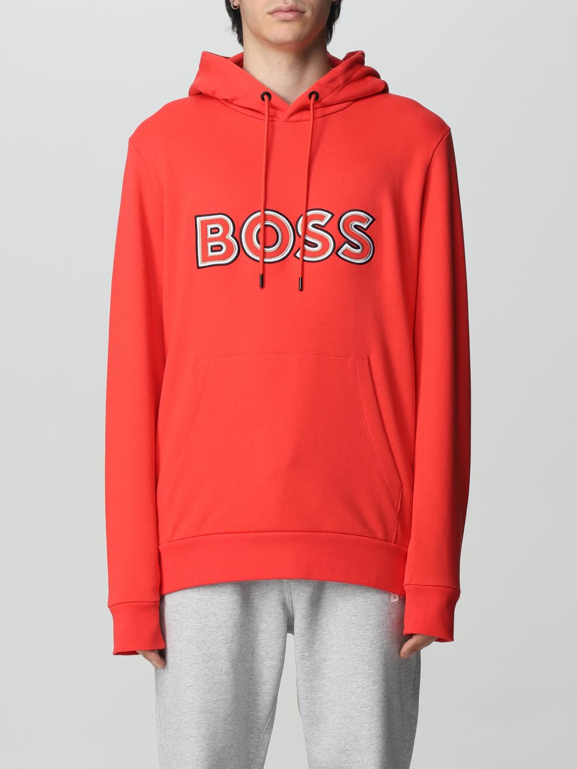 BOSS SWEATSHIRT: Sweatshirt men Boss, Red - Img 1