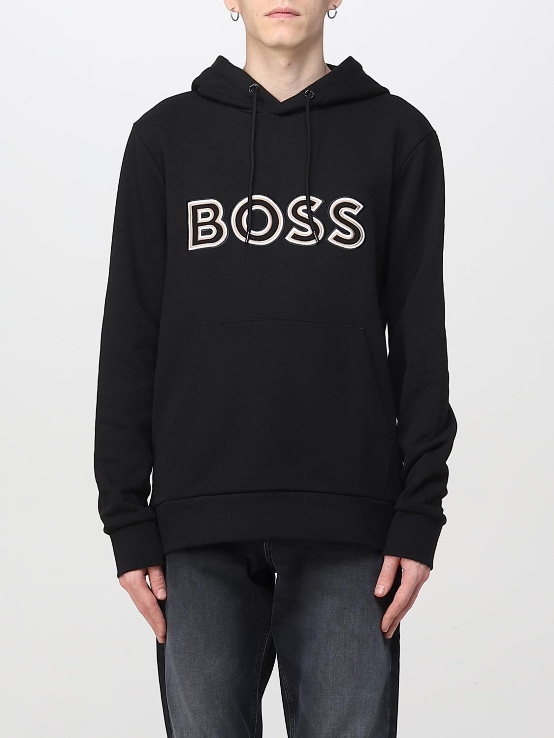 BOSS SWEATSHIRT: Sweatshirt men Boss, Black 2 - Img 1