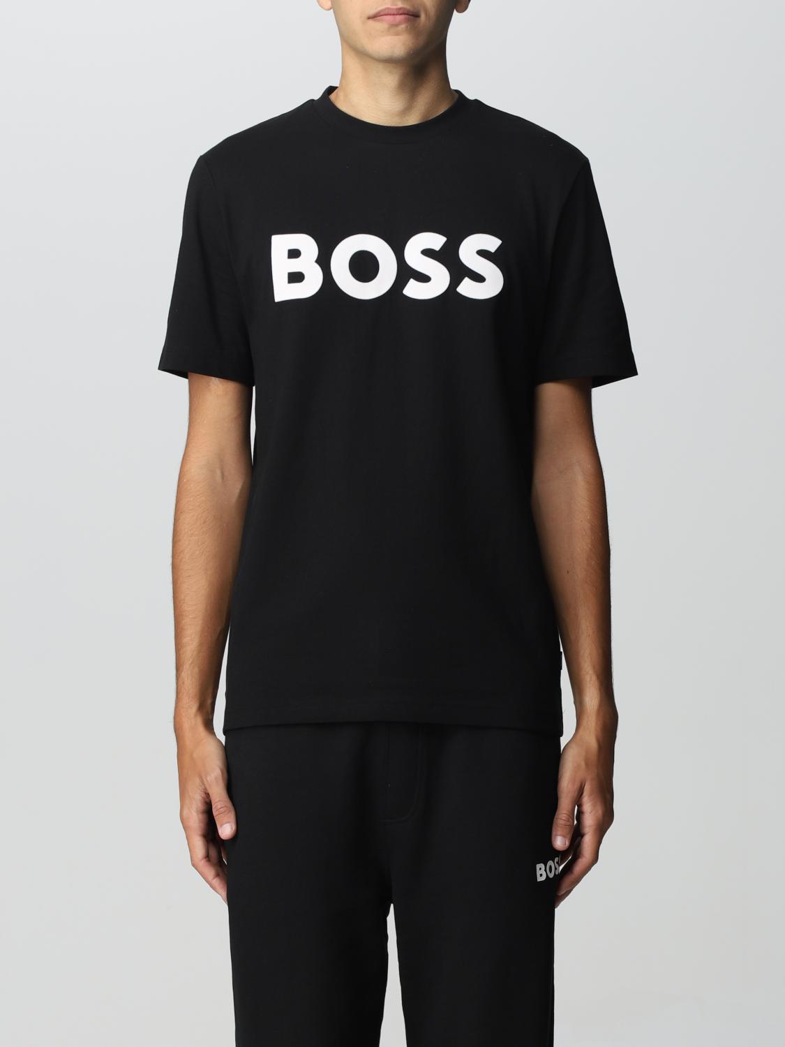 BOSS T-SHIRT: T-shirt men Boss, Black 1 - Img 1