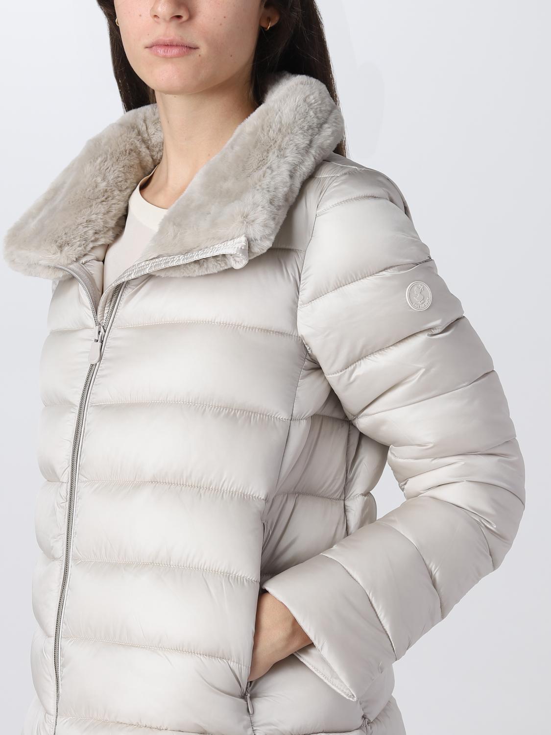 SAVE THE DUCK CHAQUETA: Chaqueta mujer Save The Duck, Beige - Img 4