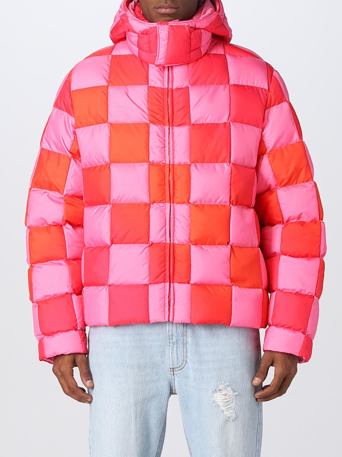 ERL JACKET: Coat men Erl, Pink - Img 1