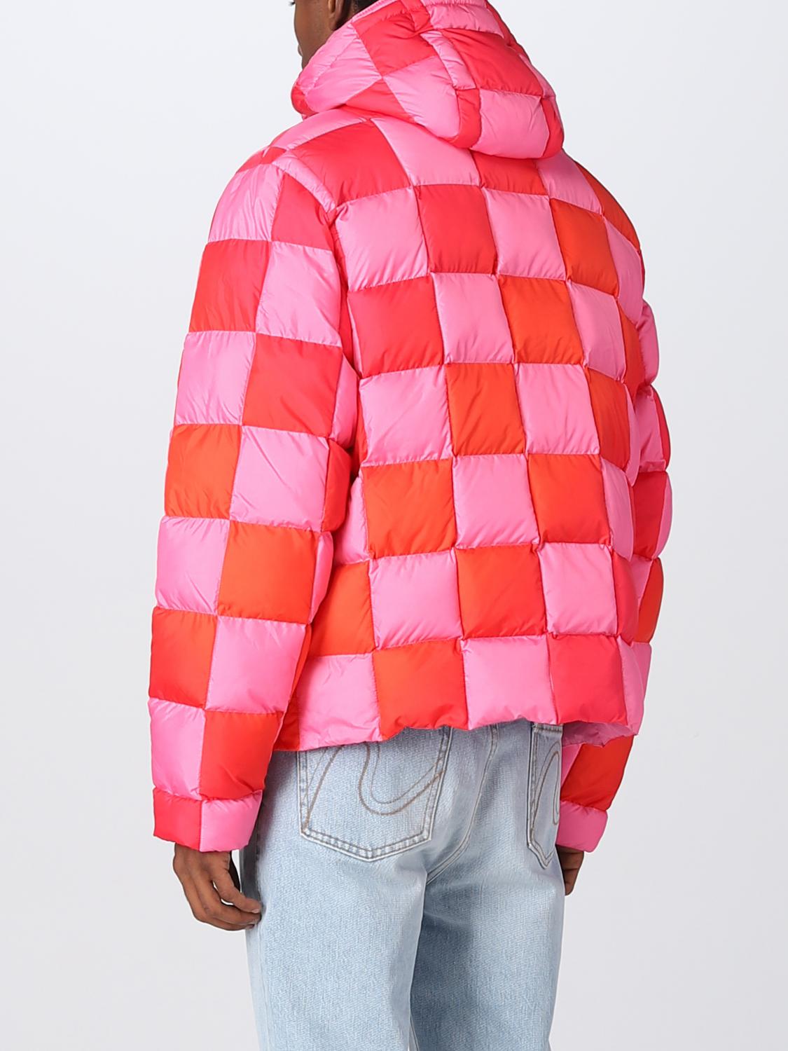 ERL JACKET: Coat men Erl, Pink - Img 2