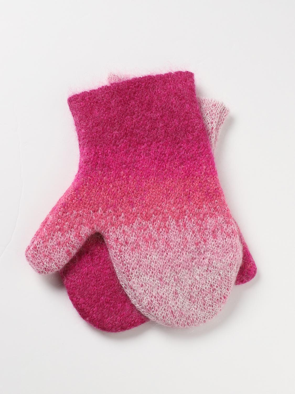 ERL GLOVES: Gloves men Erl, Pink - Img 2