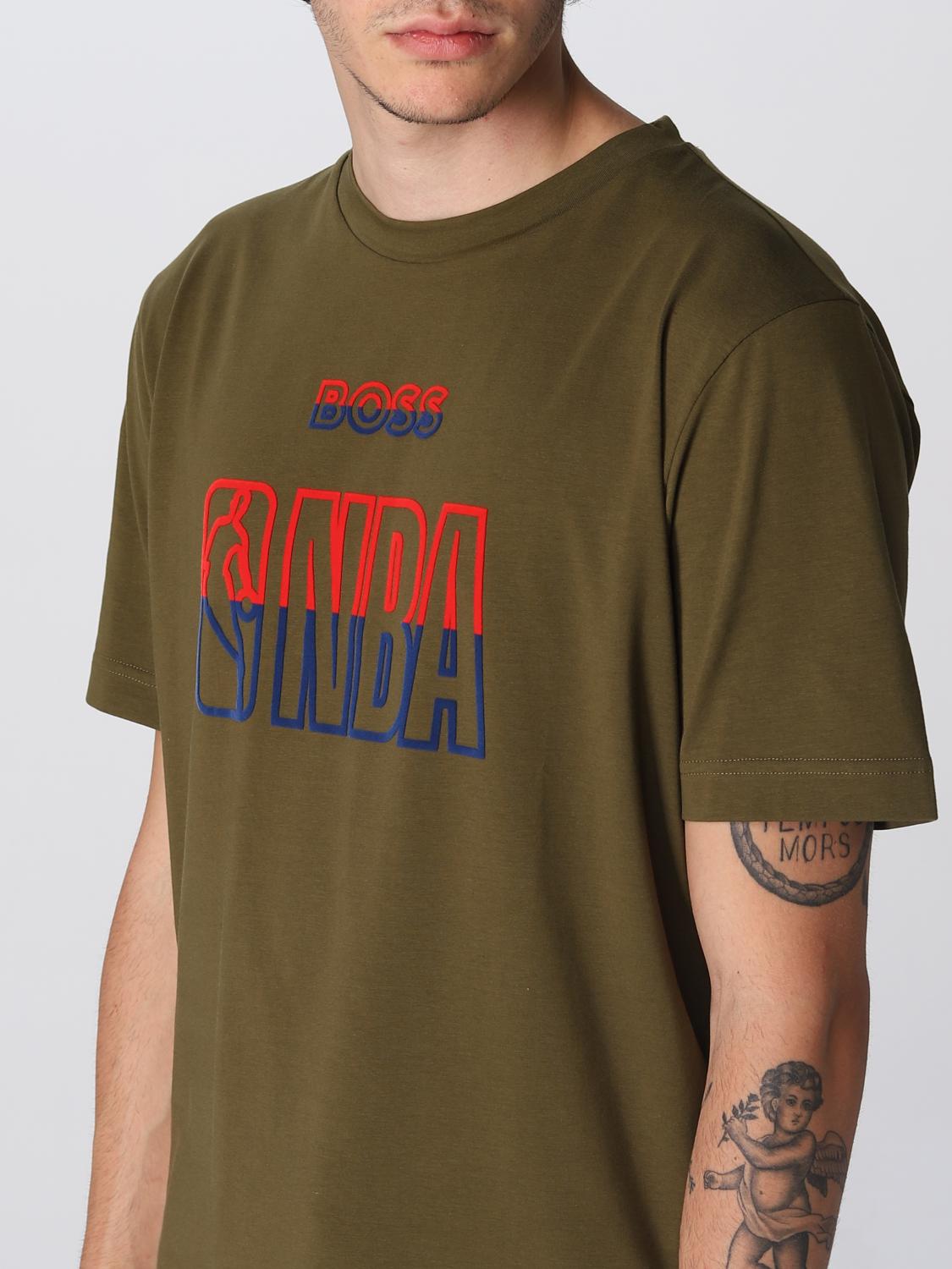 BOSS T-SHIRT: T-shirt men Boss, Green - Img 4
