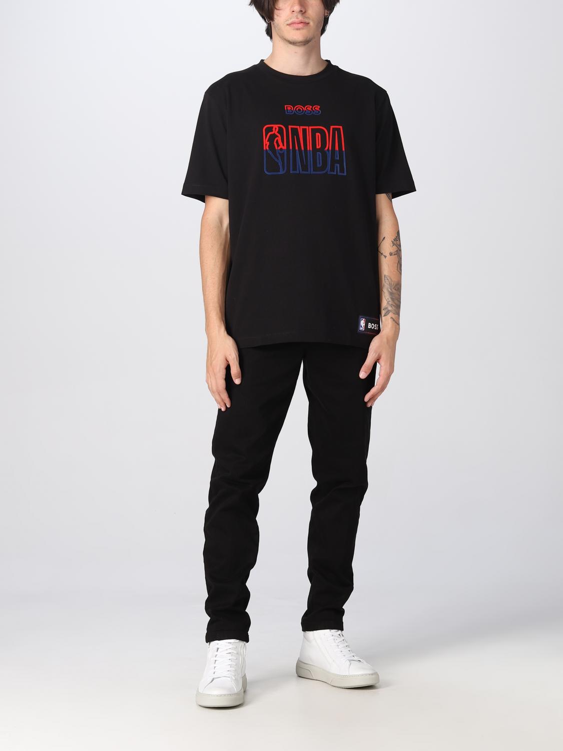 BOSS T-SHIRT: T-shirt men Boss, Black 3 - Img 2