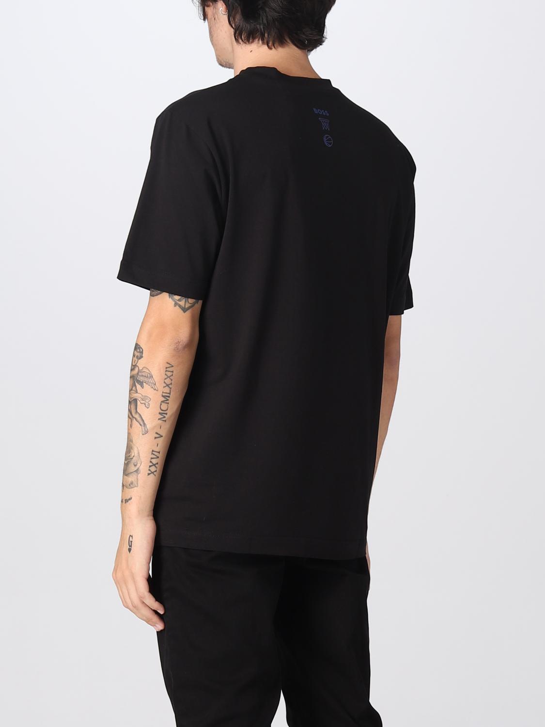 BOSS T-SHIRT: T-shirt men Boss, Black 3 - Img 3