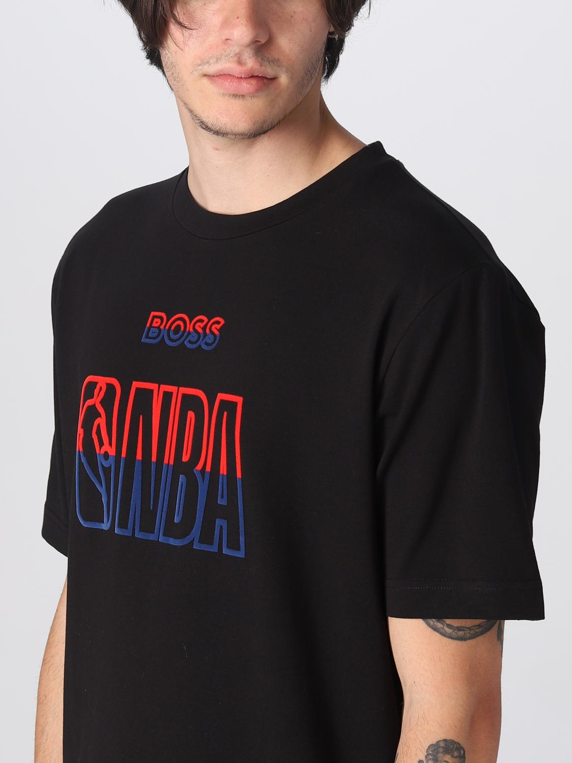 BOSS T-SHIRT: T-shirt men Boss, Black 3 - Img 4