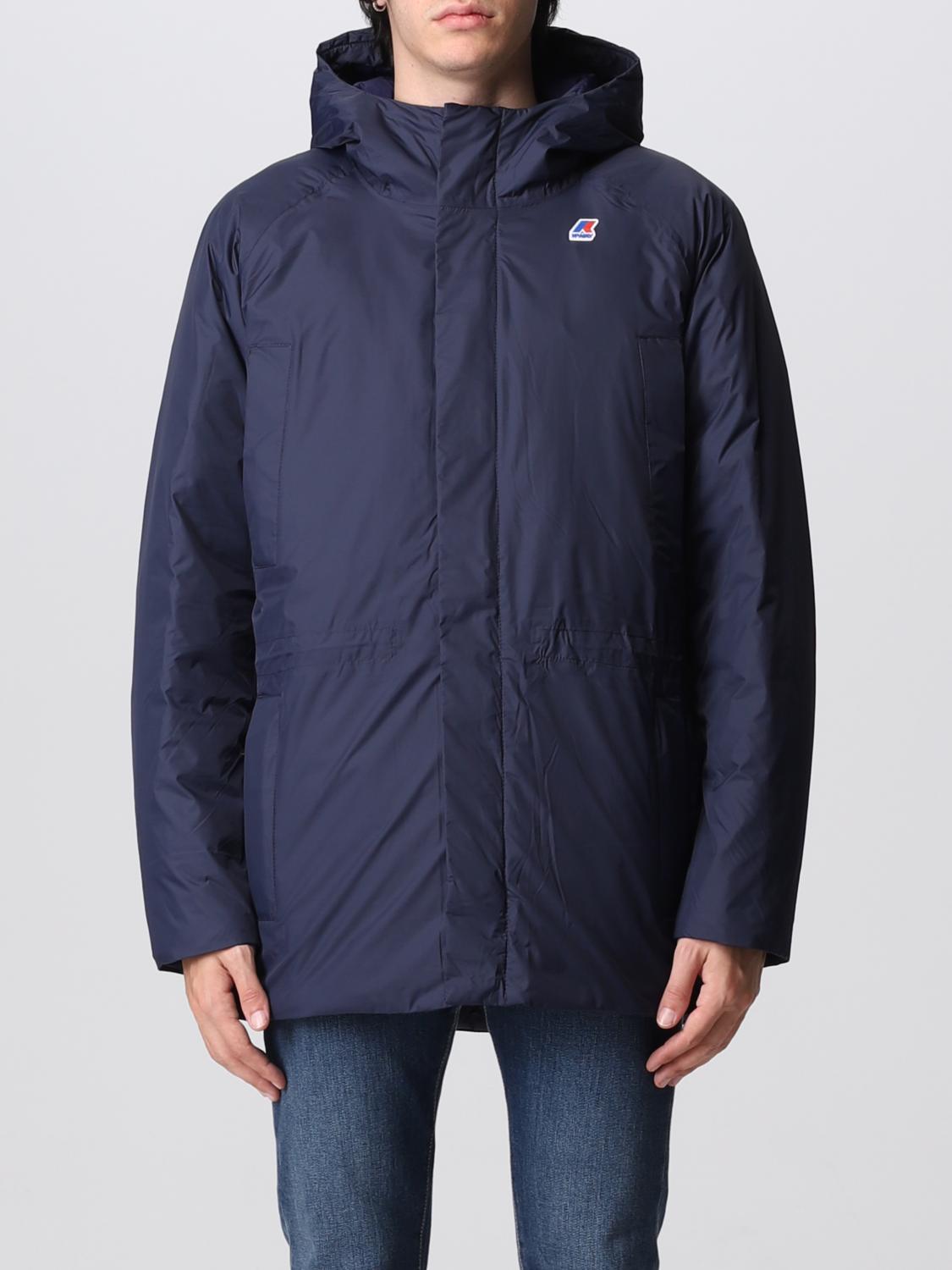 K-WAY JACKET: Jacket men K-way, Blue - Img 1