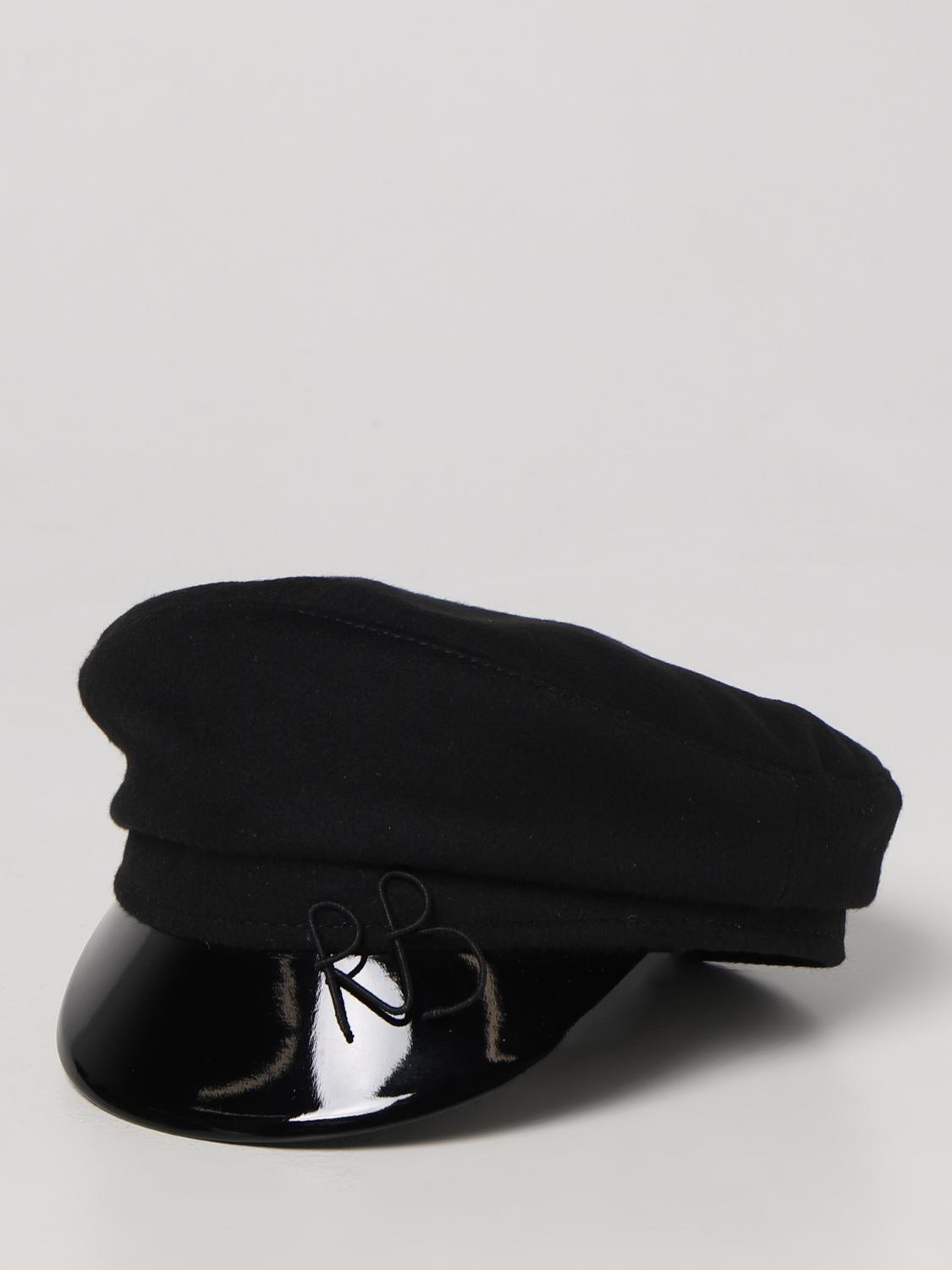 ハット RUSLAN BAGINSKIY Woman Hat Black HODWPFLT BLACK RUSLAN BAGINSKIY: Hat women - Black | Ruslan Baginskiy hat