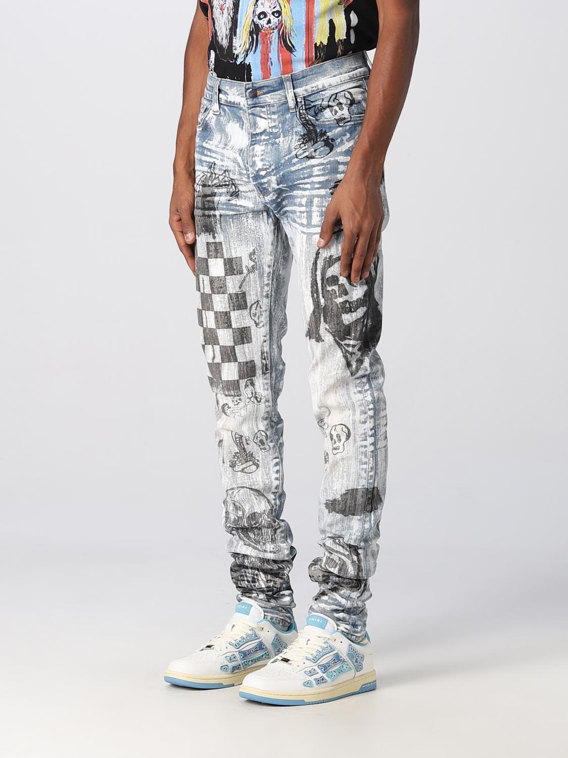 AMIRI JEANS: Jeans men Amiri, Blue - Img 4