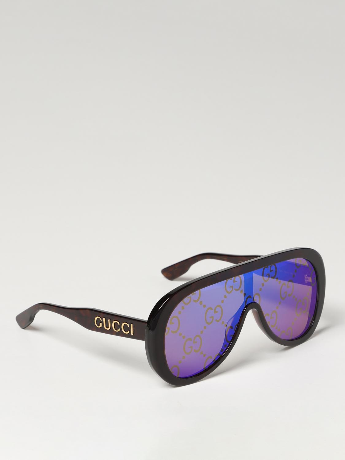 GUCCI GAFAS DE SOL: Gafas hombre Gucci, Marrón - Img 1
