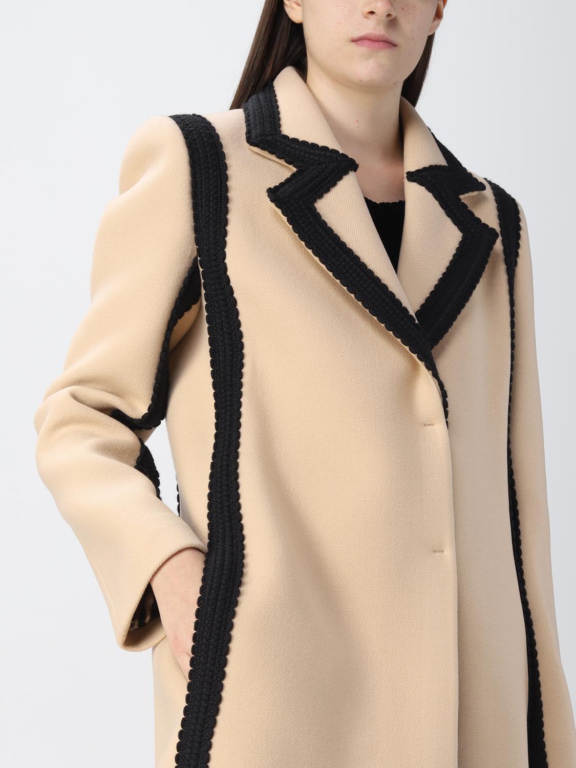 アウターその他 MOSCHINO Women Outer V0601 05130082 Beige BOUTIQUE MOSCHINO: Coats women - Beige | Boutique Moschino