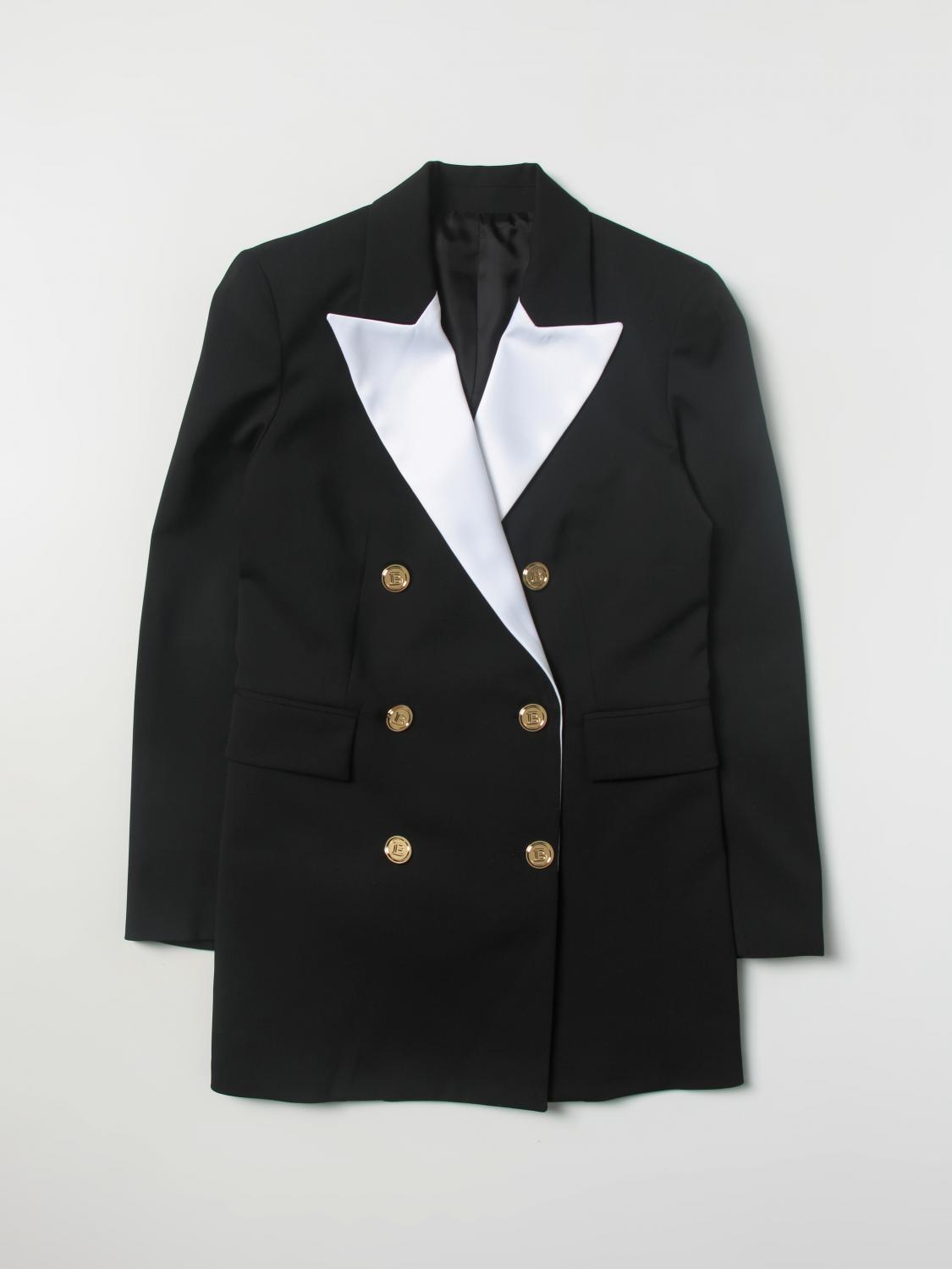 BALMAIN AMERICANA: Americana niños Balmain, Negro - Img 1