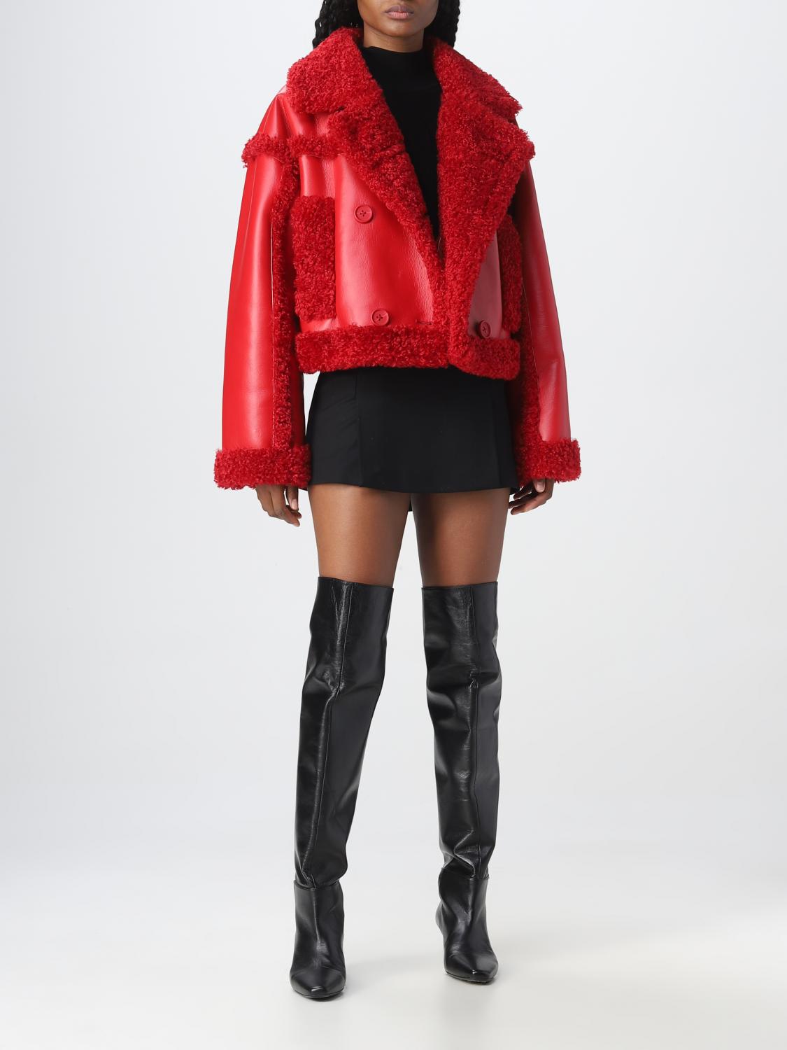 STAND STUDIO JACKET: Jackets women Stand Studio, Red - Img 2