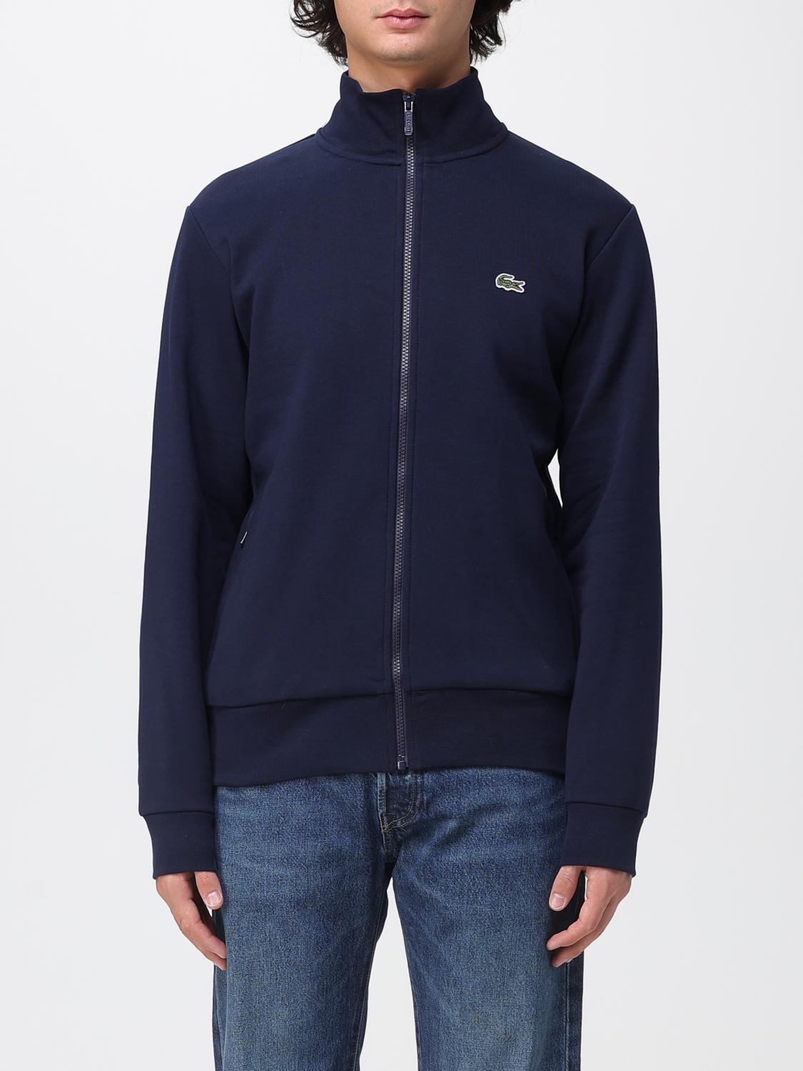 LACOSTE SWEATSHIRT: Jacket men Lacoste, Blue - Img 1