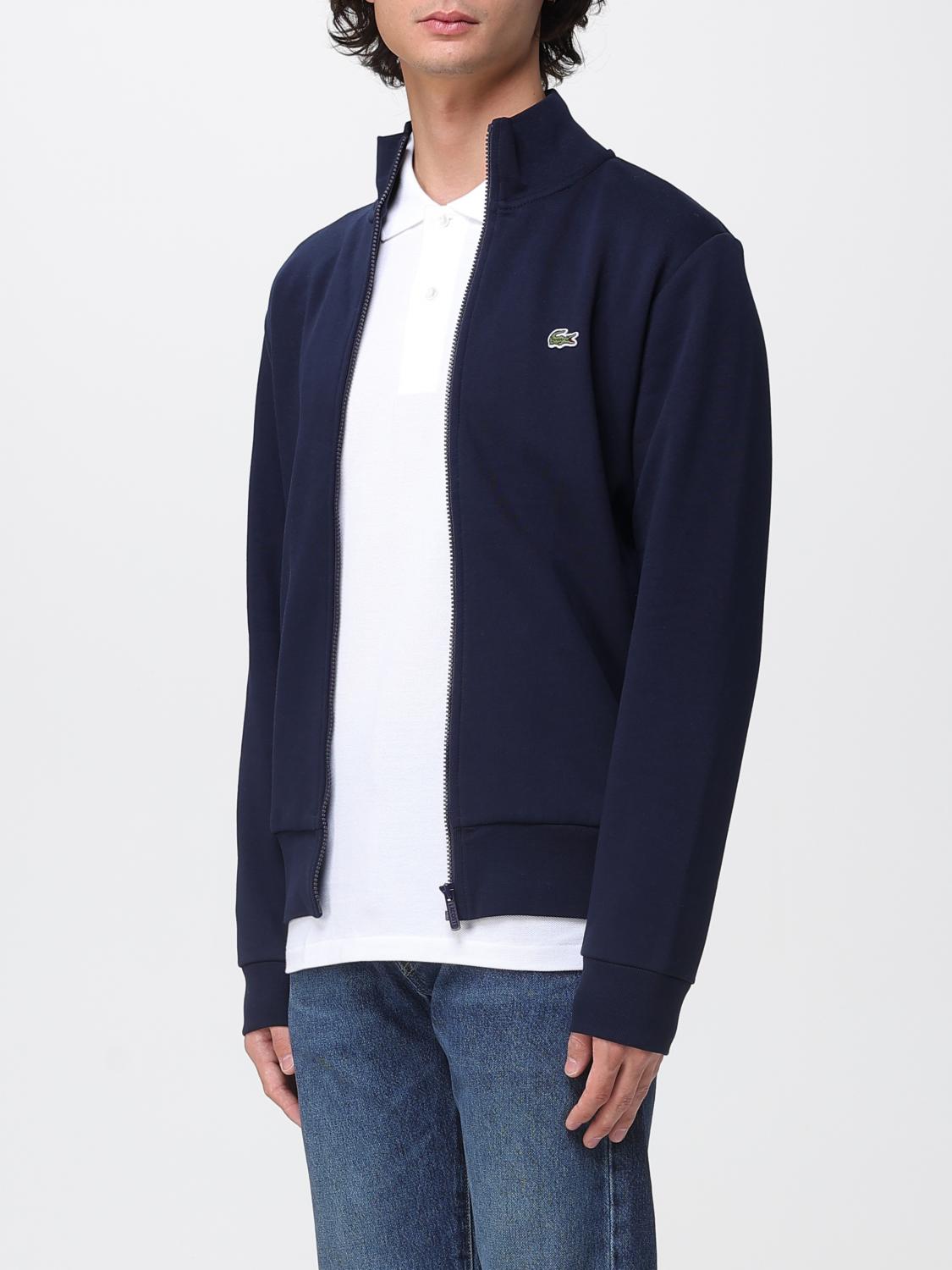 LACOSTE SWEATSHIRT: Jacket men Lacoste, Blue - Img 3