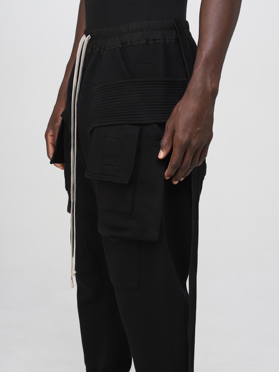 RICK OWENS PANTS: Pants men Rick Owens, Black - Img 4