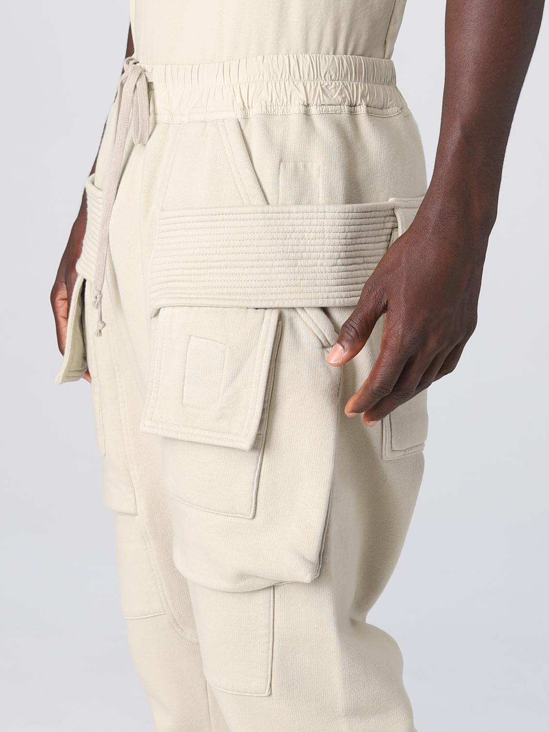 RICK OWENS HOSE: Hose herren Rick Owens, Perle - Img 4