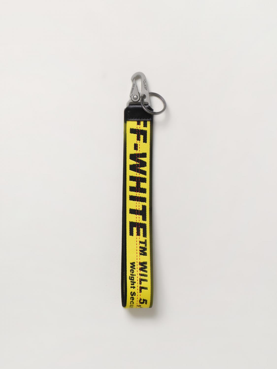 OFF-WHITE: Keychains men - Yellow | Off-White keyring