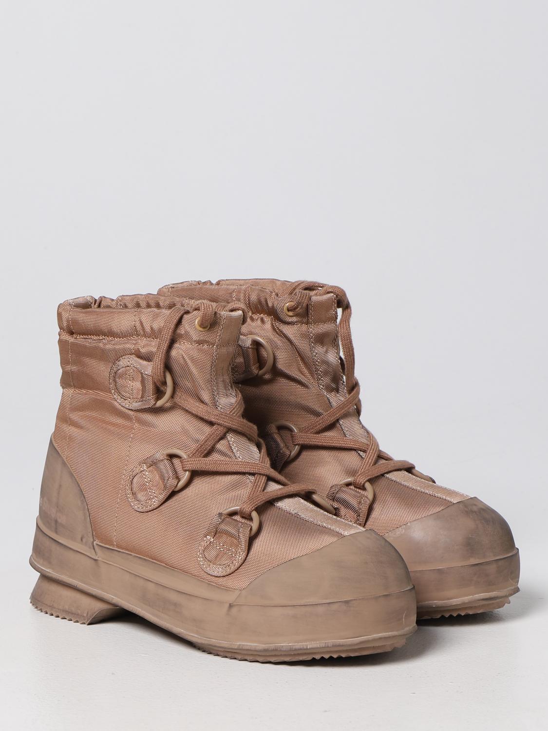 ACNE STUDIOS BOTTINES PLATES: Chaussures femme Acne Studios, Marron - Img 2