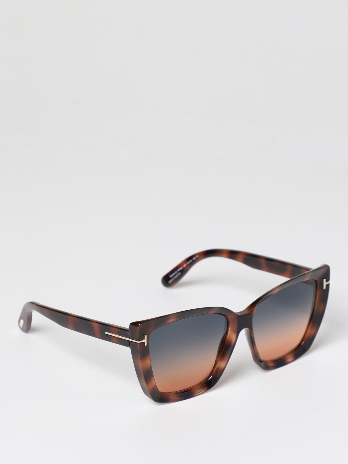 TOM FORD SONNENBRILLE: Brille damen Tom Ford, Braun - Img 1