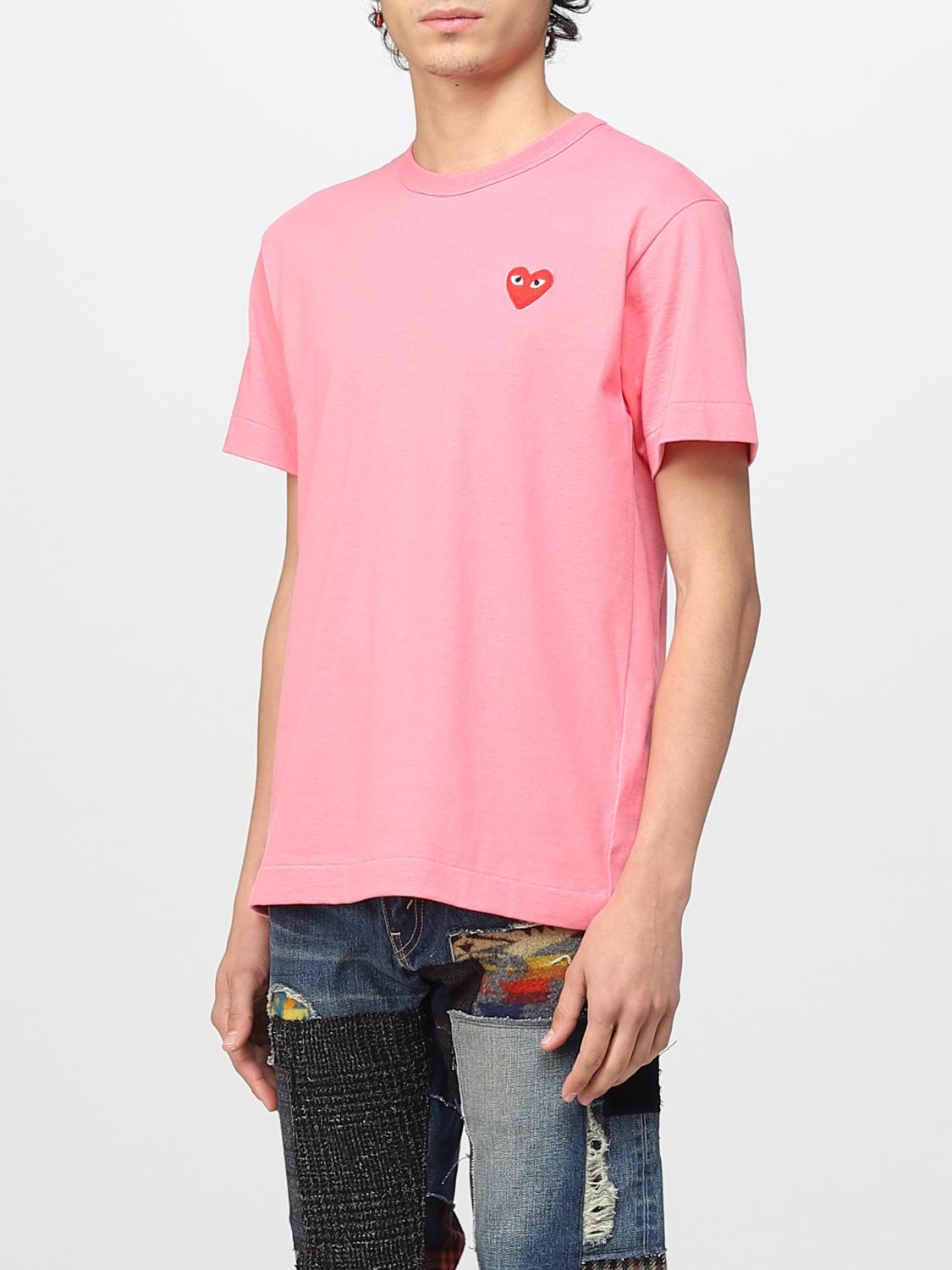 Comme Des Garcons T-shirt men - Pink | P1T272 | GIGLIO.COM