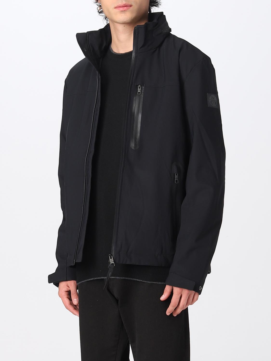 NORTH SAILS JACKET: Coat men North Sails, Black - Img 3