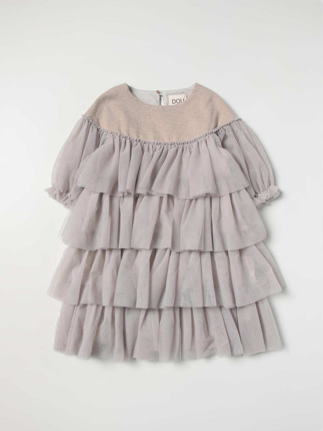 DOUUOD VESTIDO: Vestido niños Douuod, Tórtola - Img 1