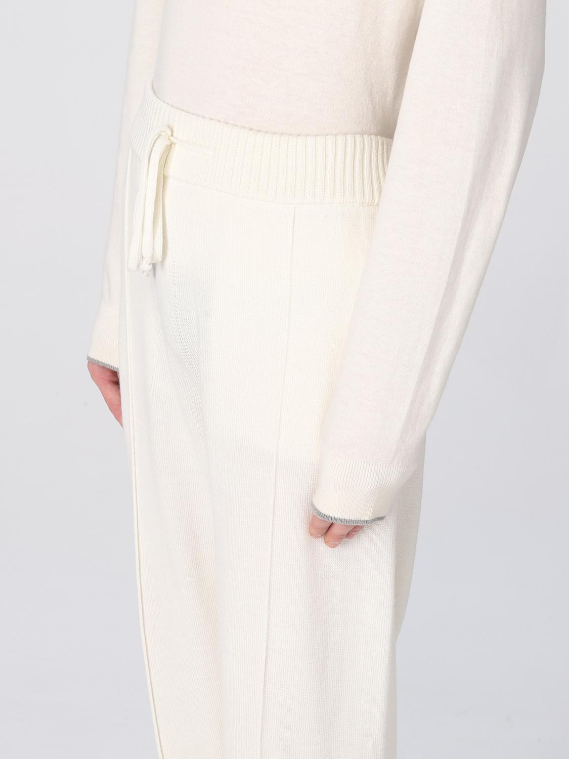 DRUMOHR PANTS: Pants men Drumohr, White - Img 4