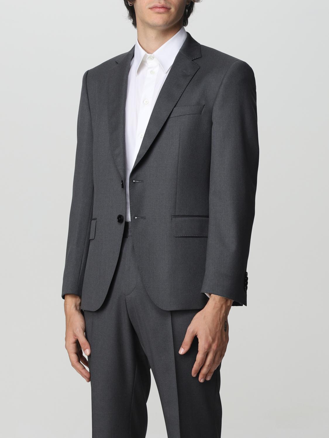 BOSS BLAZER: Giacca uomo Boss, Grigio - Img 4